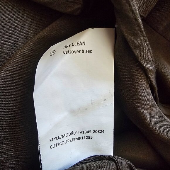 Vince 100% Silk Short Sleeve Jumpsuit, 10, Olive Hunter Green - Picture 12 of 13